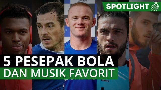 Berita video 5 pesepak bola dunia dan musik favoritnya.