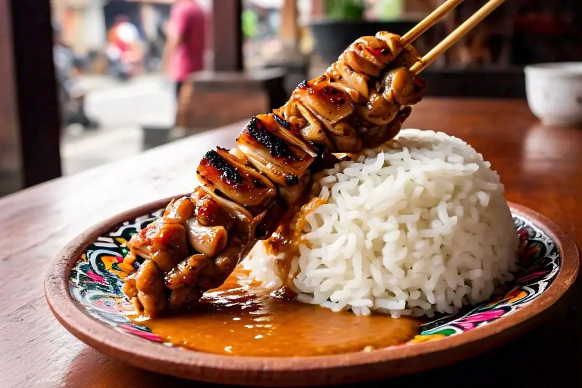 Sate Usus Ayam