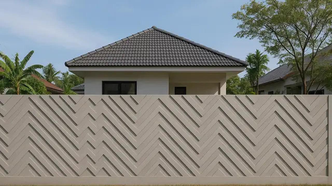 10 Model Pagar Tembok Tanpa Besi yang Lagi Hits, Bikin Tampilan Rumah Estetik dari Luar