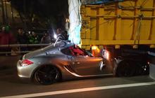 Kronologi Lengkap Kecelakaan Maut Porsche Tabrak Truk Sampai Tersangkut 150 Meter