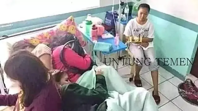 Bikin Susah, Ini 10 Potret Nyeleneh Orang saat Jenguk Teman di Rumah Sakit