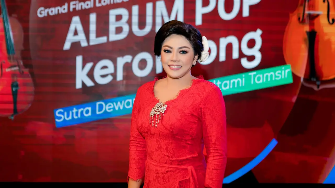 Indra Utami Tamsir menyelenggarakan lomba Keroncong.