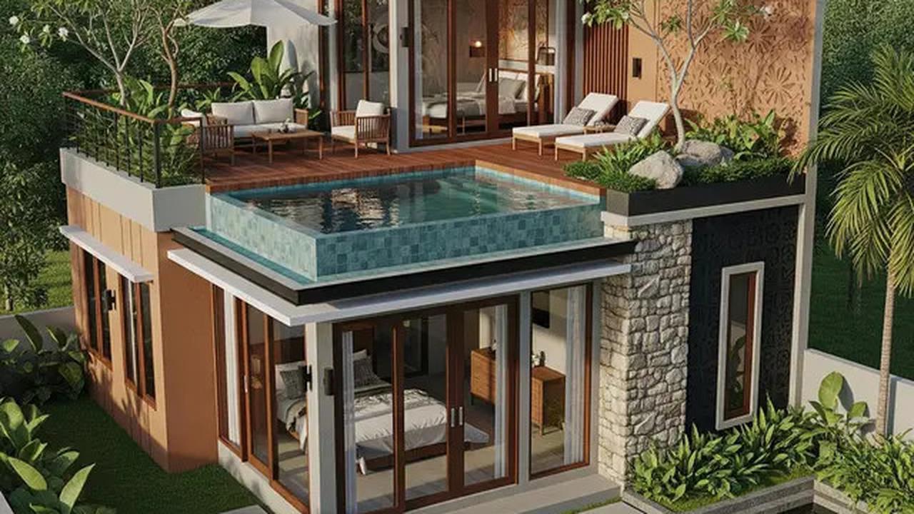 8 Model Rumah Sederhana Tapi Mewah dengan Atap Datar dan Rooftop, Inspirasi Hunian Masa Kini