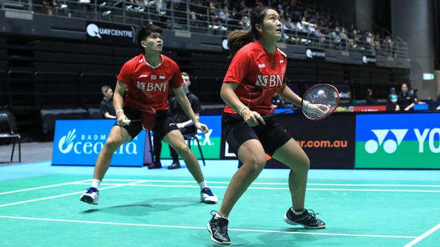 Adnan Maulana/Nita Violina Marwah - Australia Open 2022 - Bulu tangkis