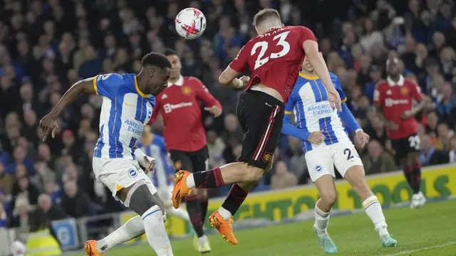 Foto: Gol Semata Wayang Alexis Mac Allister Bikin MU Pulang dengan Tangan Hampa dari Markas Brighton