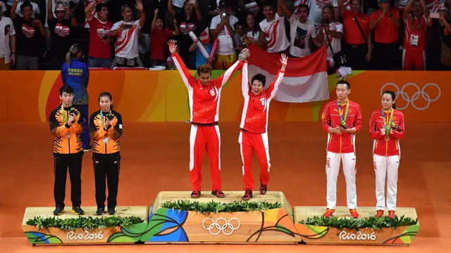 FOTO: Deretan Pemain Badminton Indonesia Peraih Medali Emas Olimpiade