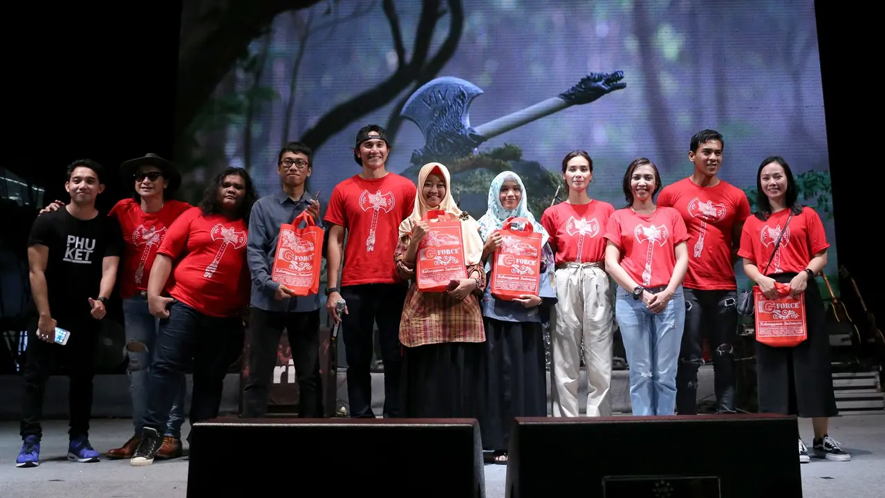 [Bintang] Pemain Film Wiro Sableng di Pekan Raya Jakarta