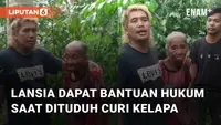 Lansia 83 tahun dilaporkan kepada polisi karena dituduh mencuri 20 kelapa