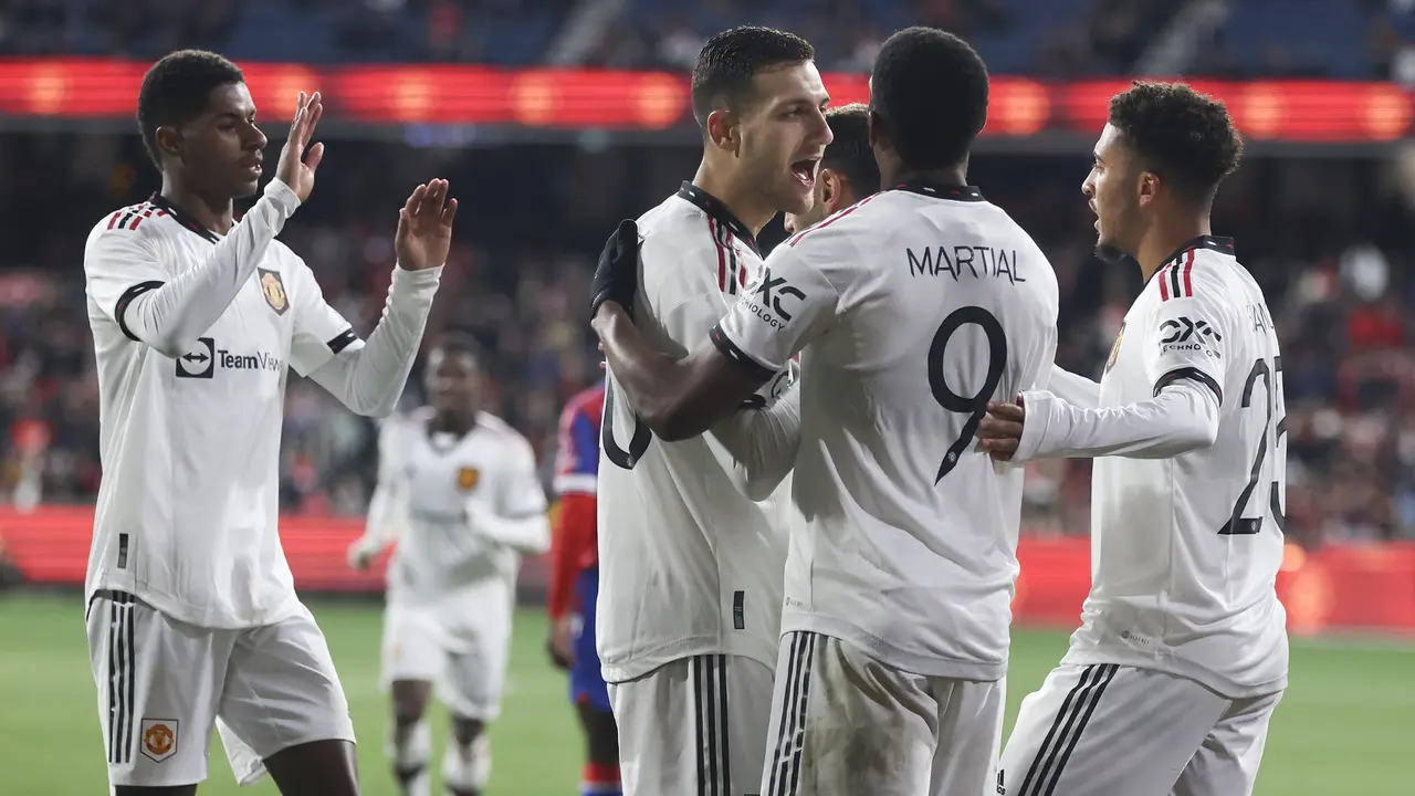 Foto: Manchester United Masih Sempurna di Laga Pramusim 2022 / 2023, Giliran Crystal Palace Jadi korban Ketajaman Anthony Martial Dkk.
