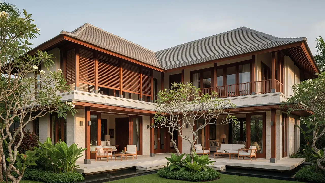 Desain Rumah yang Terlihat Berkelas (AI Generated)