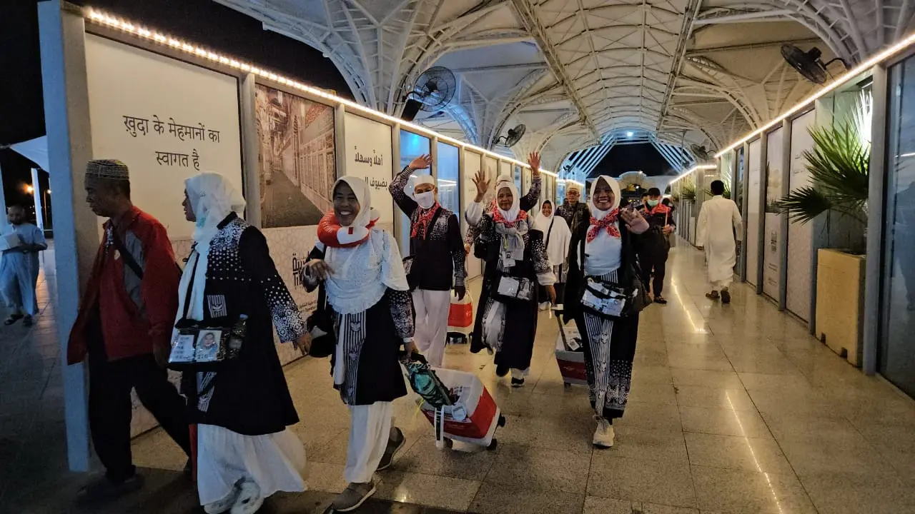 Pemulangan jemaah haji ke Tanah Air.