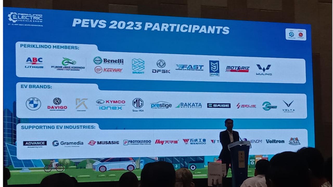 Merk Kendaraan Listrik yang Ikut PEVS 2023