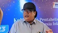 Komisioner Komisi Nasional Disabilitas (KND) Jonna Aman Damanik menyampaikan bahwa semua warga negara termasuk penyandang disabilitas memiliki hak mendasar yakni hak politik, Jakarta (16/12/2023). Foto: Liputan6.com/Ade Nasihudin.