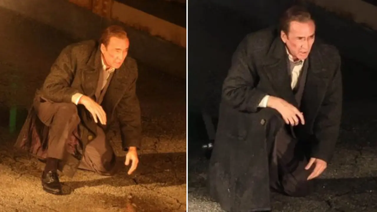 Foto Set Pertama Nicolas Cage Jadi Spider-Man Noir Bocor! Begini Penampakannya