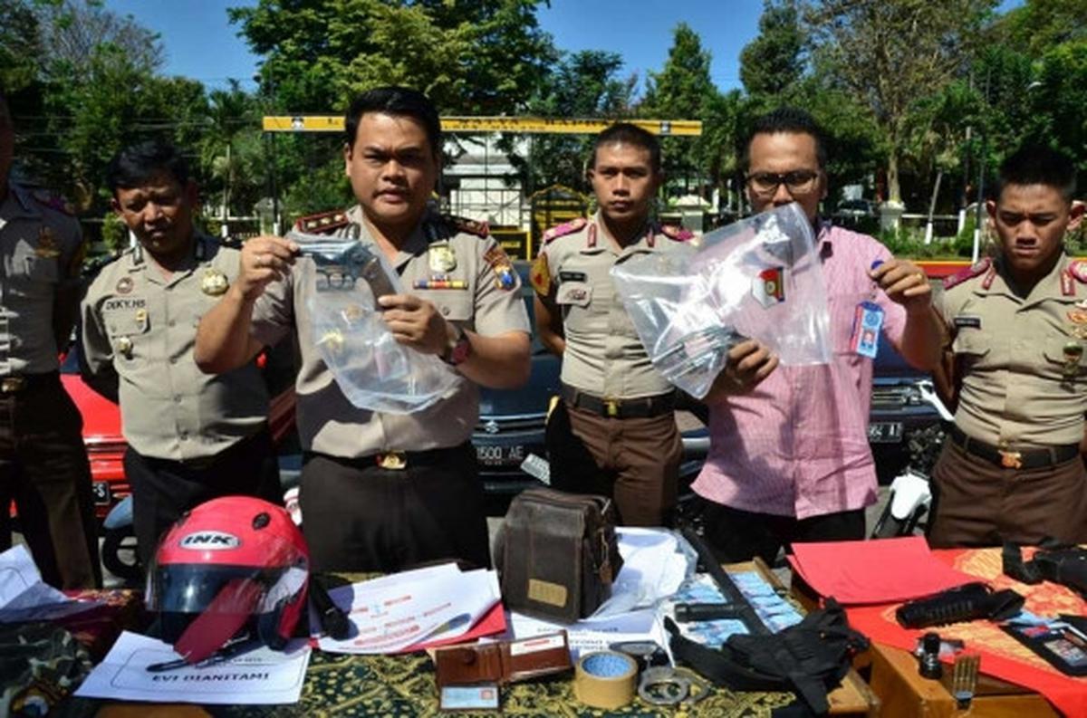 Ini barang bukti para sindikat pemerasan yang melibatkan anggota BNN