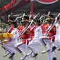 Tidak Ada yang Tahu Paskibraka Siapa yang Bakal Dipilih jadi Pembawa Baki oleh Pelatih. (Foto: M Fajri Erdyansyah)