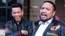 "Saya ke Polres untuk melaporkan saudara Ihsan Idol alias Ihsan Tarore yang telah membuat statement seperti itulah," ucapnya usai membuat laporan di Polres Metro Jakarta Selatan. (Deki Prayoga/Bintang.com)
