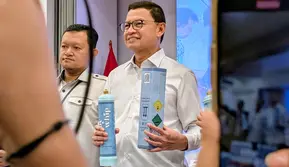 BPOM Amankan Puluhan Tabung Gas Tertawa dari Rumah di Cengkareng