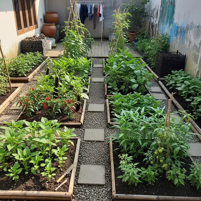 9 Ide Kebun Sayur di Lahan Kecil agar IRT Tidak Sering Belanja di Pasar