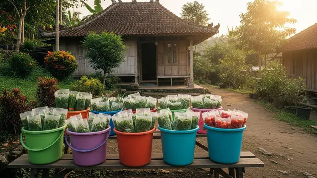 Ide Usaha Rumahan di Desa yang Cuma Pakai Ember