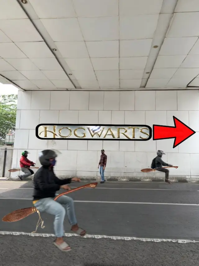 Minta Motor yang Lewat Dihilangkan, 6 Hasil Edit Foto Pria Ini Hasilnya Kocak