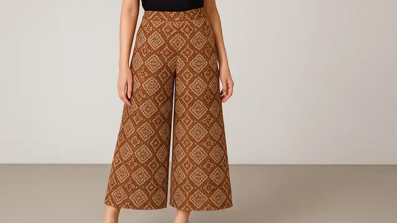 7 Model Kulot Batik Kekinian, Jadi Inspirasi Fashion Masa Kini