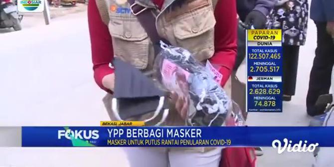 VIDEO: YPP Beri Edukasi Kepada Masyarakat Sambil Berbagi Masker di Bekasi