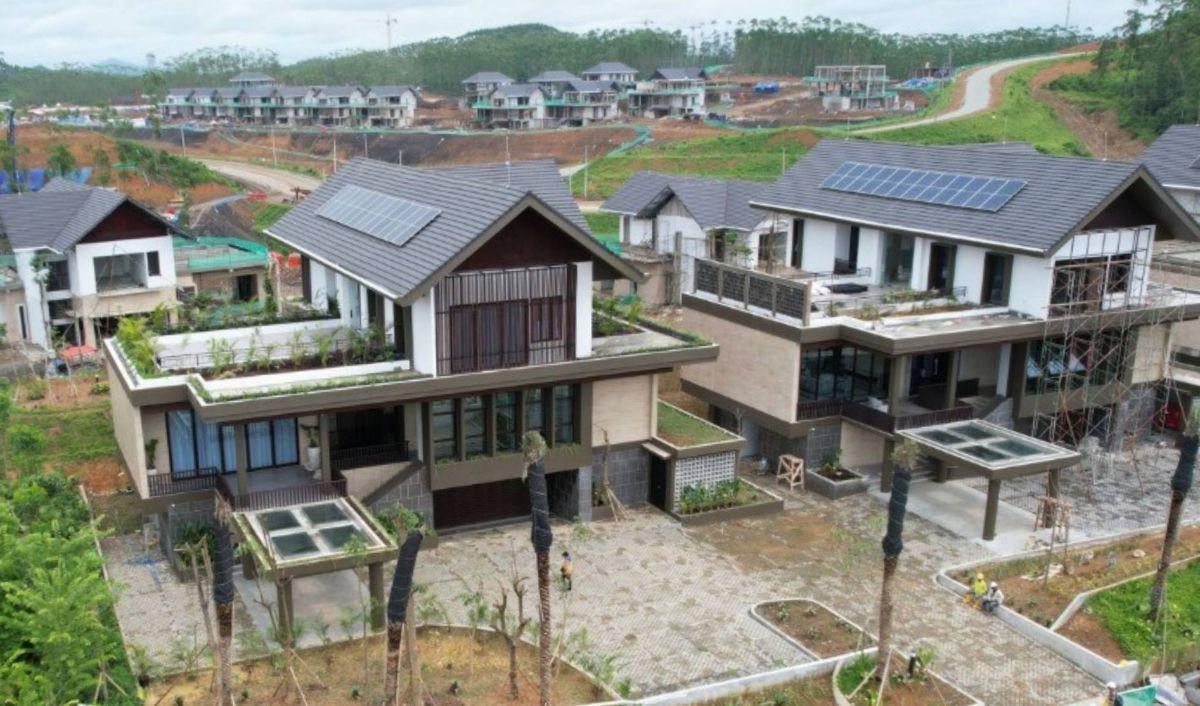 Lantas, inilah penampakan rumah jabatan menteri di IKN.