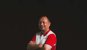 Ricky Nelson saat diresmikan sebagai pelatih Persis Solo. (Dok Persis Solo)