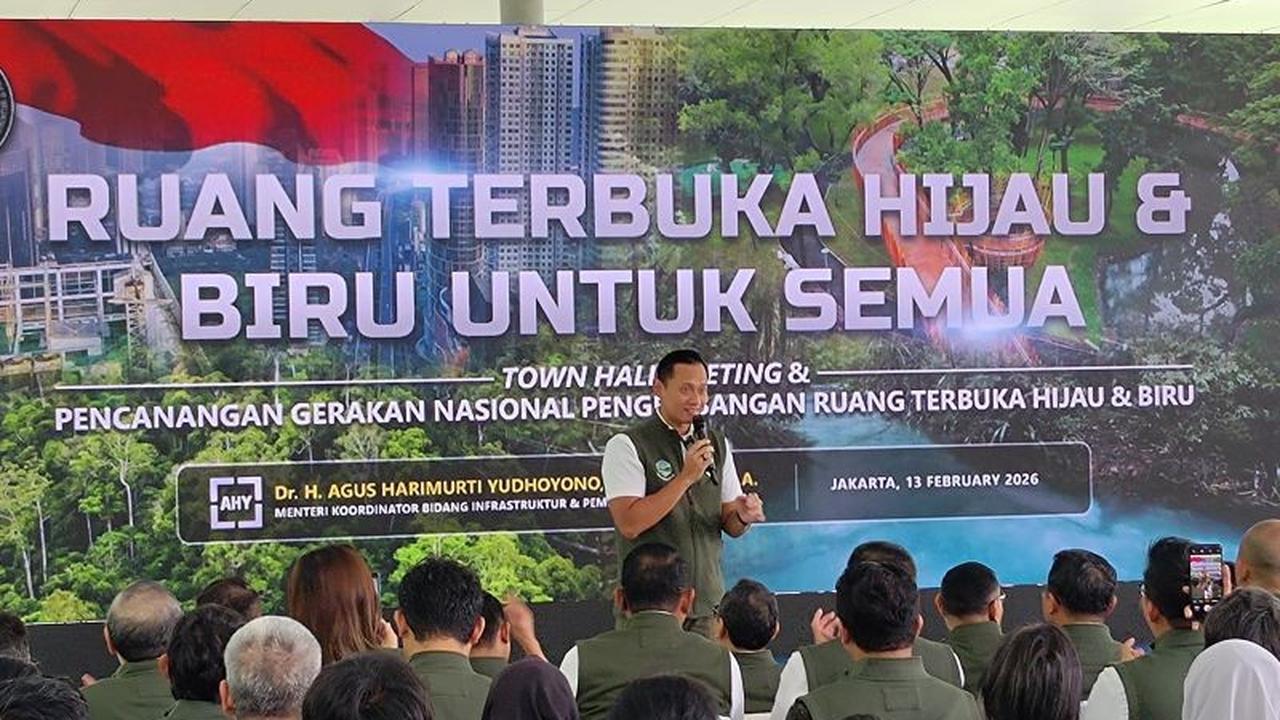 Pemerintah Dorong Pengembangan Ruang Terbuka Hijau untuk Mitigasi Bencana di Perkotaan