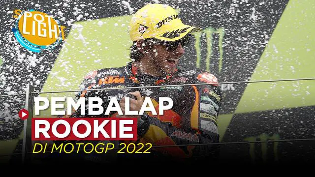 Berita video spotlight kali ini membahas tentang lima pembalab rookie di MotoGP 2022, salah satunya ialah Remy Gardner.