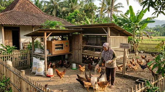 Panduan Ternak Ayam Modal 2 Ekor Saja