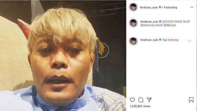 Sule (Foto: Instagram/@ferdinan_sule)