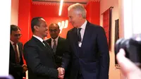 Mantan Perdana Menteri Inggris Tony Blair menyatakan komitmennya dalam mendukung terwujudnya Ibu Kota Negara (IKN) Nusantara (dok: BKPM)