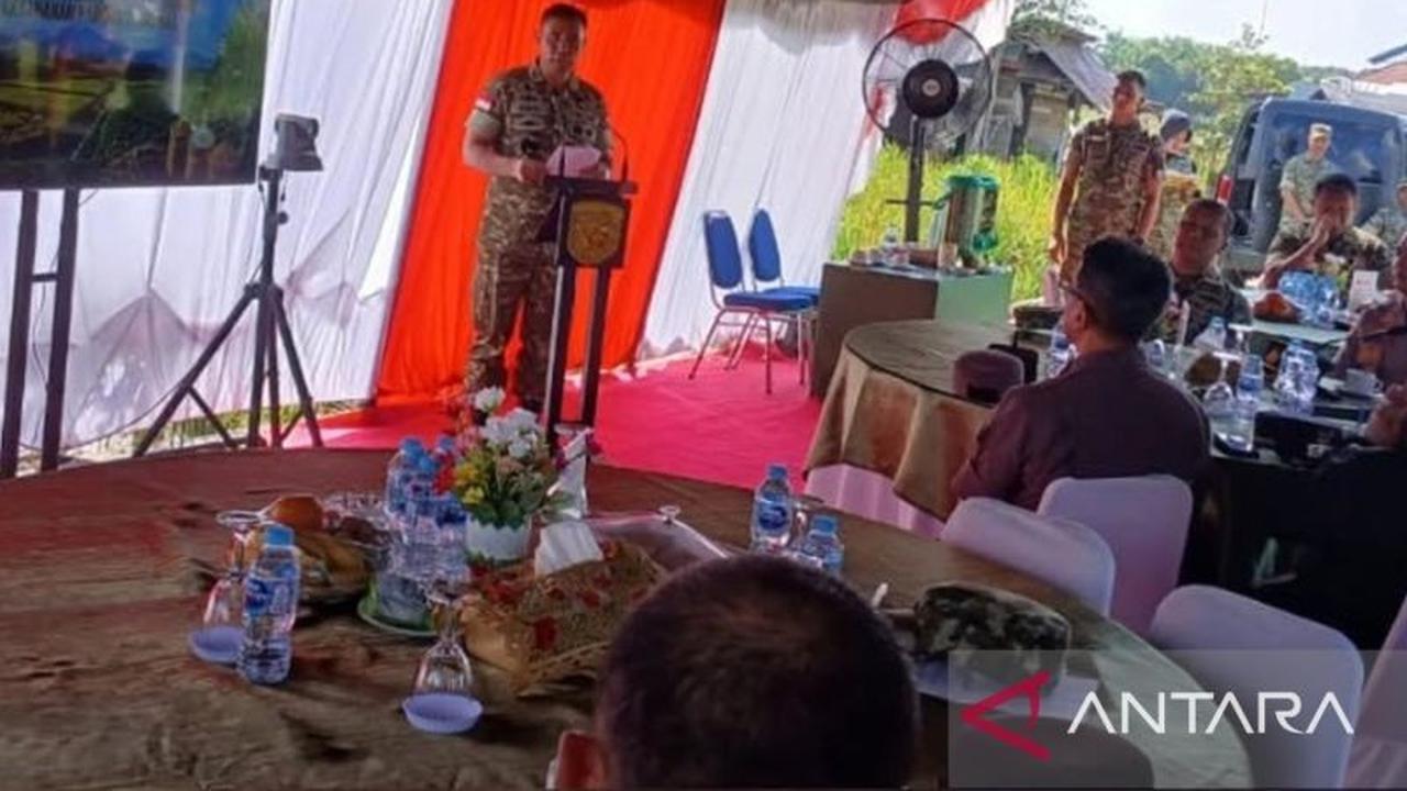 Kodam XII/Tpr Perkuat Produktivitas Pertanian Kubu Raya untuk Ketahanan Pangan