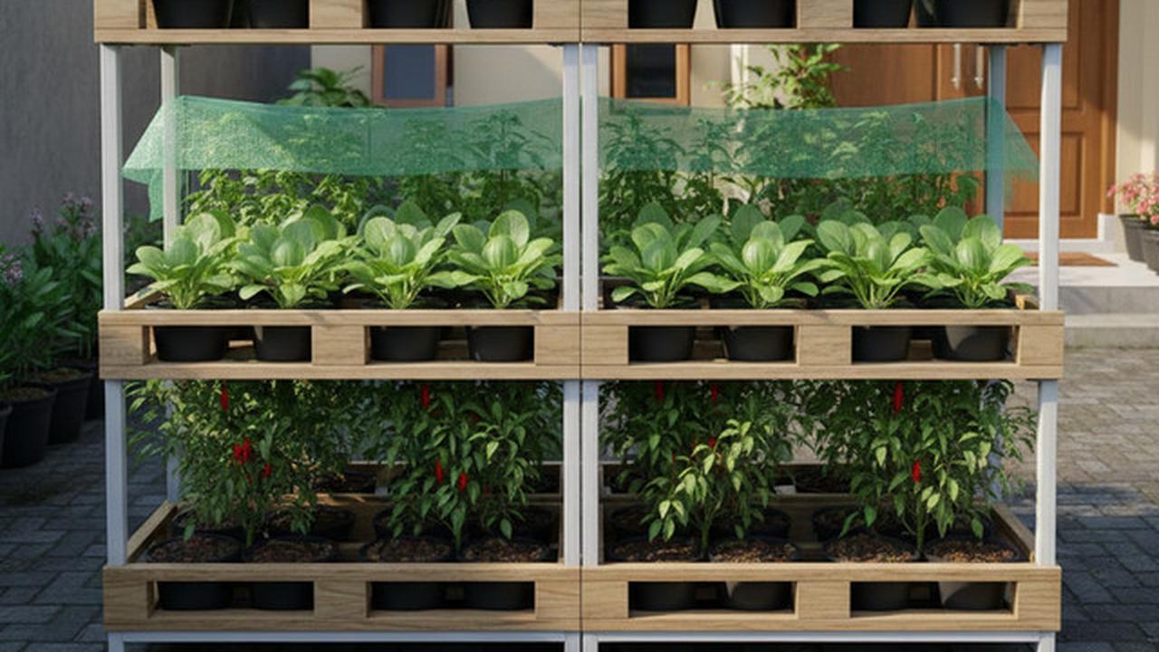 7 Model Kebun Sayur yang Bisa Tumpang Sari tapi Tetap Rapi, Cocok untuk Rumah Kecil