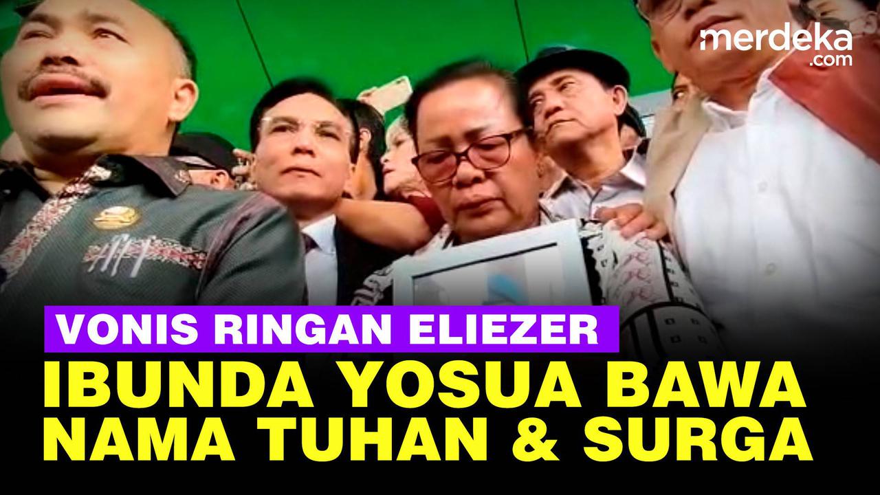 VIDEO: Luapan Emosi Ibu Yosua Tanggapi Vonis Ringan Eliezer Bawa Nama Tuhan dan Surga