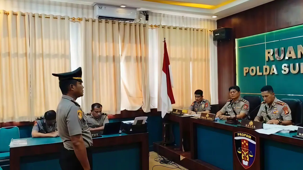Kasat dan Kanit Narkoba Polres Toraja Utara Di-PTDH