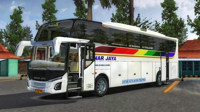 Download Gambar Wallpaper, Skin, Livery dan Stiker Bus Simulator Indonesia untuk Pariwisata