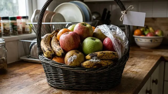 Ilustrasi Kesalahan Menyimpan Buah yang Bisa Membuatnya Lebih Cepat Rusak/AI Generated