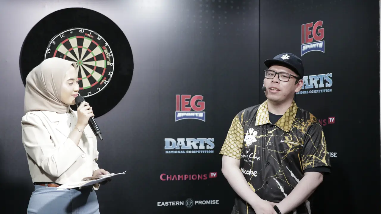 Berawal dari Bisnis, Steffen Epeng Jatuh Cinta pada Olahraga Darts