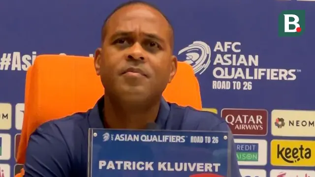 Patrick Kluivert - Timnas Indonesia