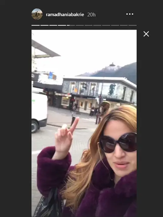 (Instagram/ramadhaniabakrie)