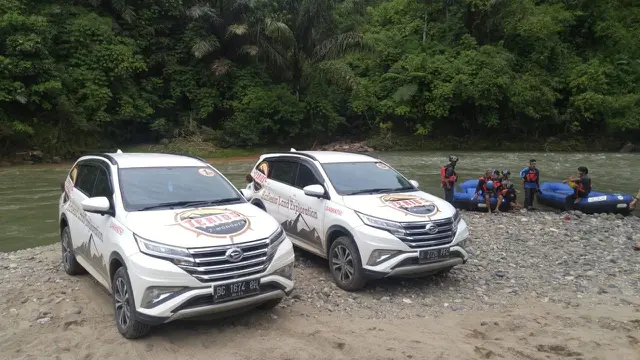 Arum jeram di Sungai Ketahun