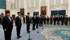 Daftar 9 Pejabat Baru yang Dilantik Prabowo Hari Ini