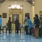 JK sowan ke keluarga Paku Alam IX. (Fathi Mahmud/Liputan6.com)