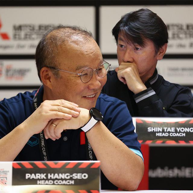 Park Hang-seo dan Shin Tae-yong.