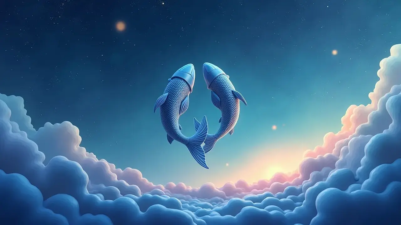 logo zodiak pisces
