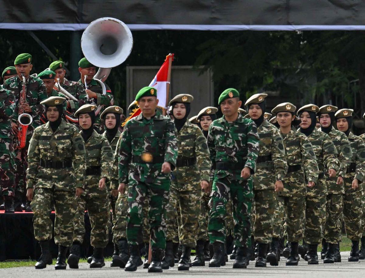 FOTO: Lulus Pendidikan Militer, Komcad TNI Siap Bela Negara dari Garis Sipil