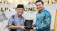 Menteri Haji Bertemu Dirut Garuda, Bahas Layanan Jemaah 2026